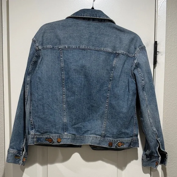 JCrew Classic Blue Jean Jacket - Picture 3 of 3